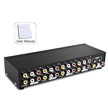 Amazon | TNP Products AVボックススイッチャーセレクター（8
